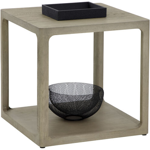 Doncaster 22 X 22 inch Smoke Grey Side Table